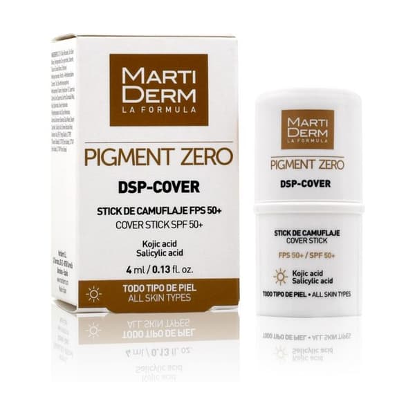Korrigerare - MartiDerm - Pigment Zéro DSP-Cover Stick - SPF50+ - 4ml - Utan parabener