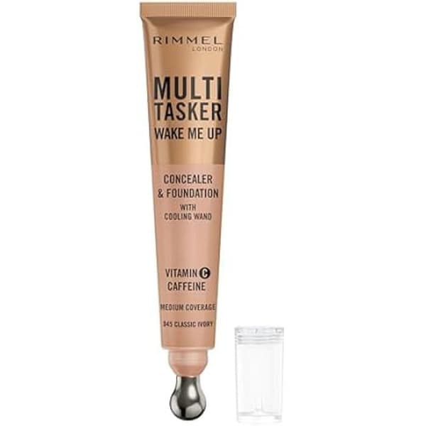 Concealer och Foundation - RIMMEL - Wake Me Up - 45 - Rose Vanilla - 20ml - Doftfri