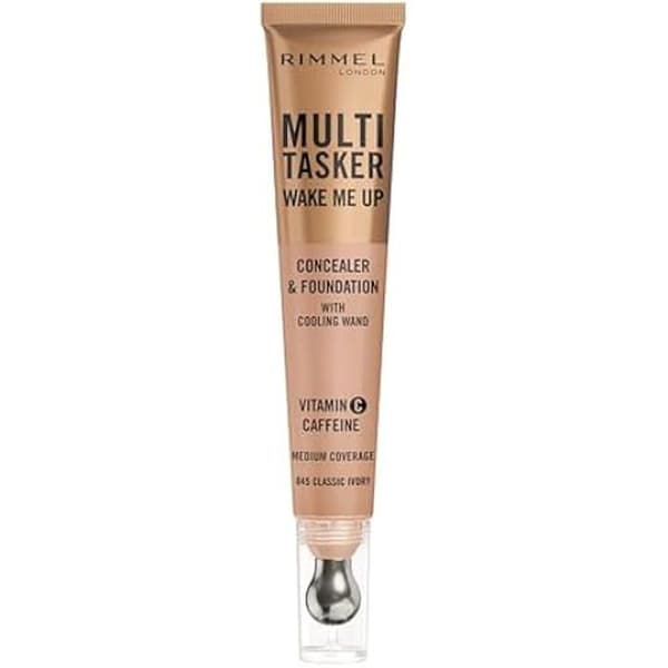 Concealer och Foundation - RIMMEL - Wake Me Up - 45 - Rose Vanilla - 20ml - Doftfri