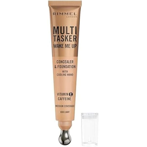 Foundation och concealer - RIMMEL - Wake Me Up - 30 - Lätt - 20ml - Doftfri