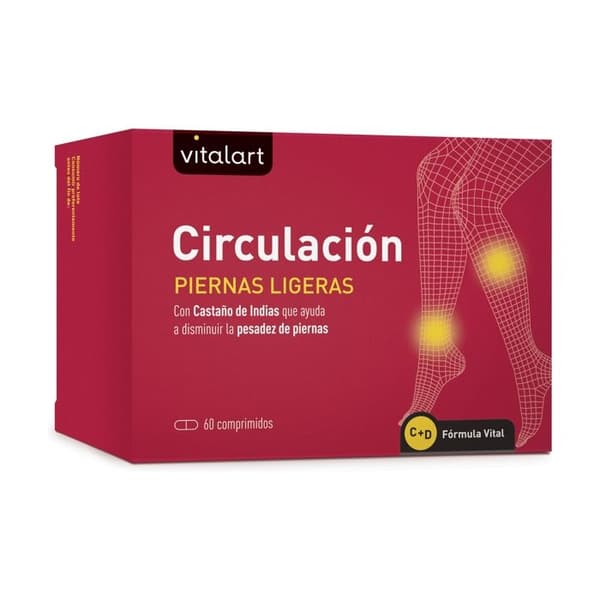 VITALART - Cirkulation av lätta ben 60 tabletter
