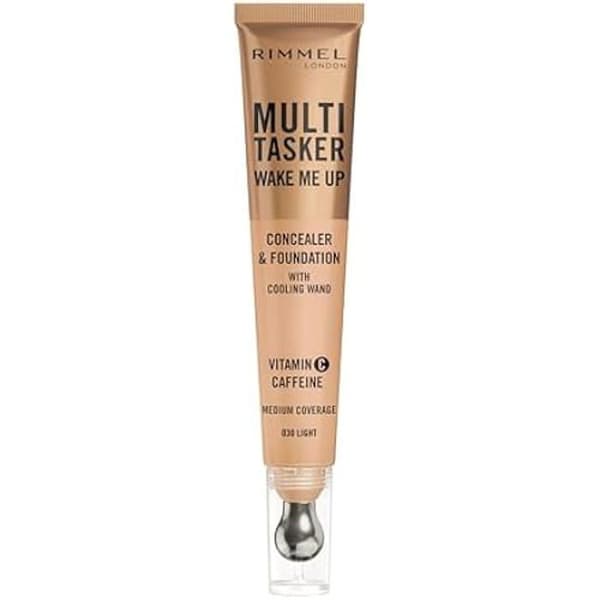 Foundation och concealer - RIMMEL - Wake Me Up - 30 - Lätt - 20ml - Doftfri