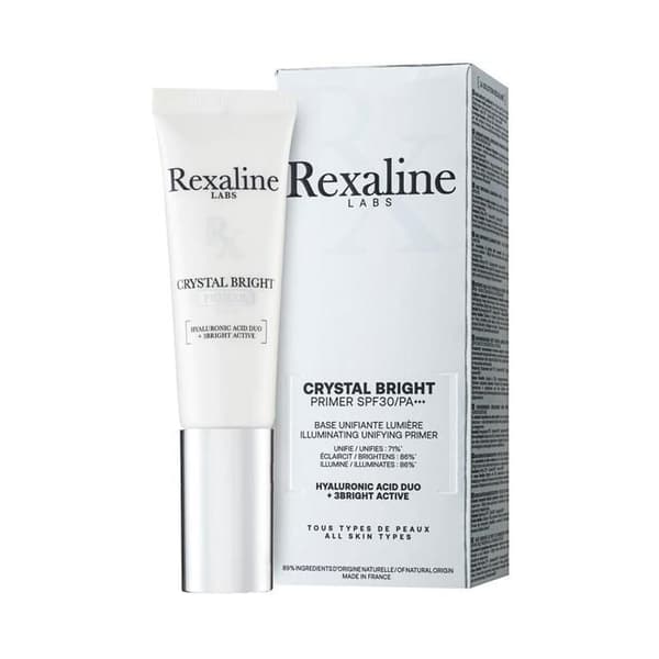 REXALINE - Light Unifying Base 30mL Crystal Bright SPF30 Moisturizer