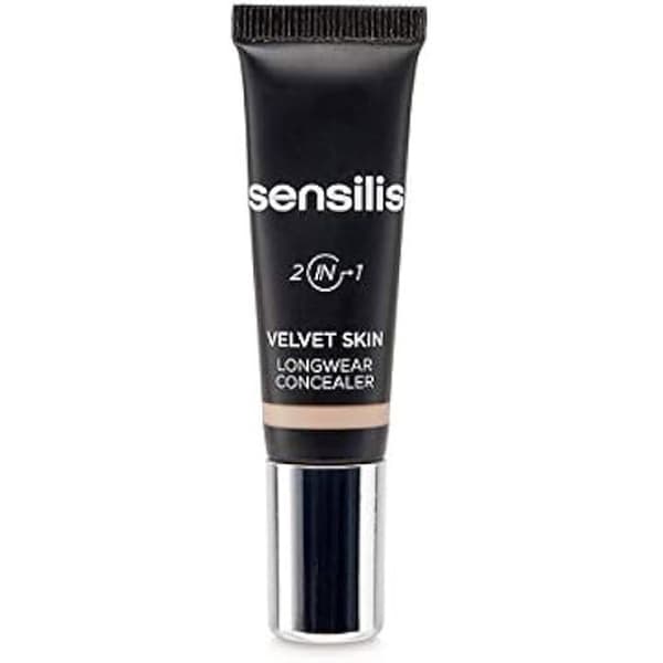 Korrigerande Foundation Velour - SENSILIS - 01-Ljusröd - 7 ml - Hög täckning - För vuxna