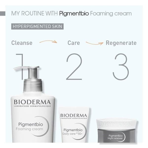 Skummande exfolierande kräm - BIODERMA - Pigmentbio - 200ml - För kvinnor - Vuxen