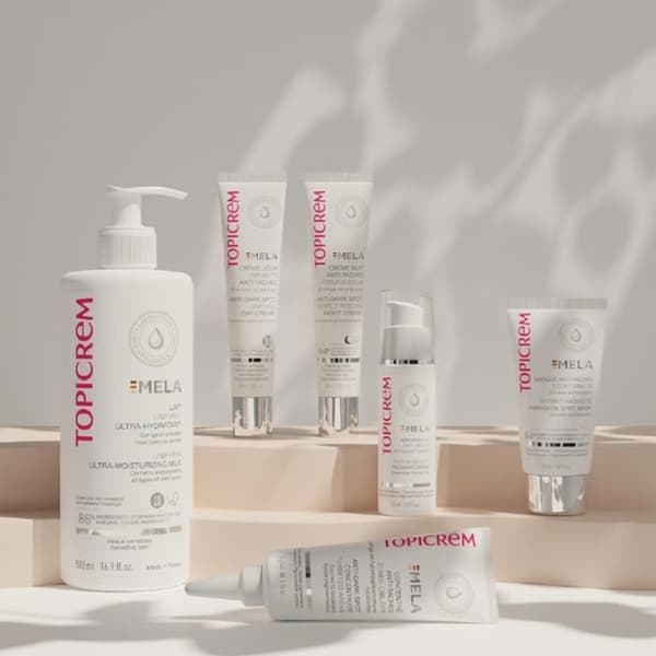 Soin éclaircissant - Topicrem - Mela Lait Unifiant - SPF15 - Ultra Hydratant - 500 ml