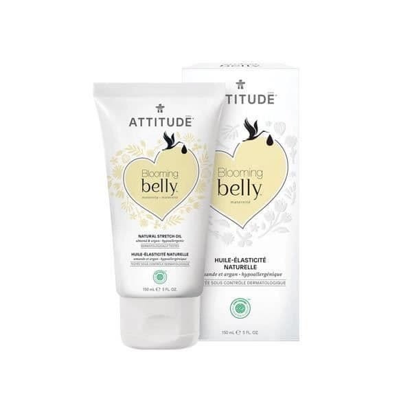 Attitude Blooming Belly Olja Elasticitet Mandel &amp; Argan 150ml