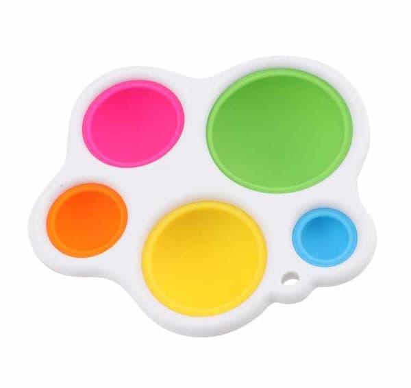Fidget Toys - Fidget-lelu - Pop Coloured Bubbles - värilliset kuplat