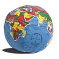 Miniatyrbild 1 av 7: Stor Hugg-a-planet mjuk jordglobskudde