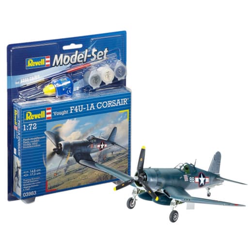 Revell Model Set Vought F4U1A Corsair 172 63 Bitar CDON