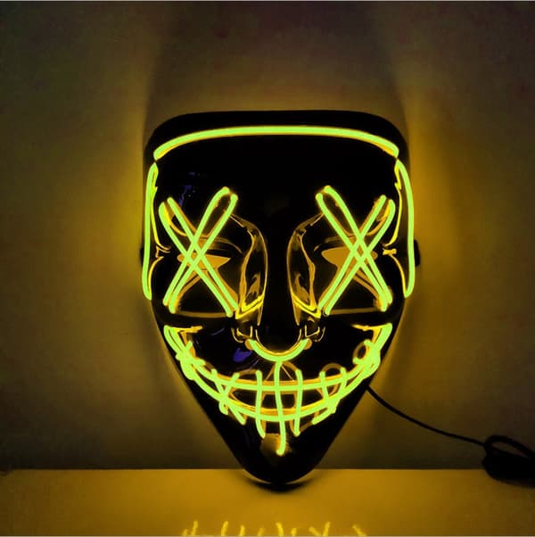 LedMask Halloween Skräck