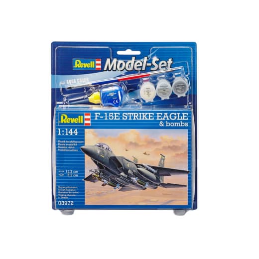 Revell - F-15E Strike Eagle & Bombs 1:144 - 70 Pcs