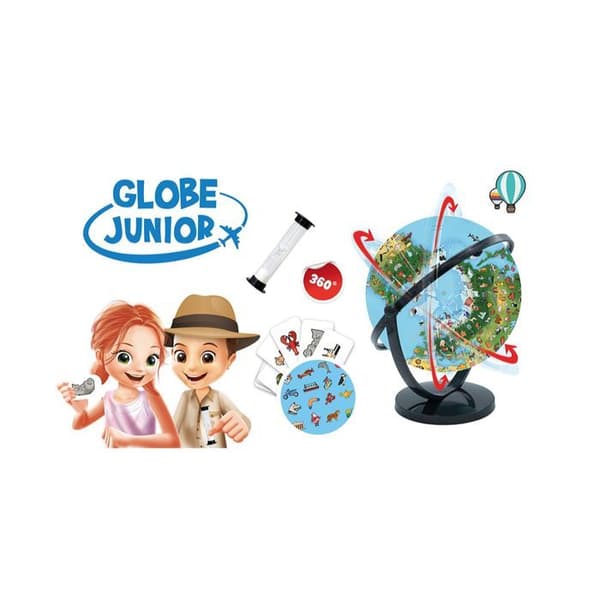 Globe junior - Mini Science - 20 cm - Illustrerad - 300 teckningar - För barn från 4 år