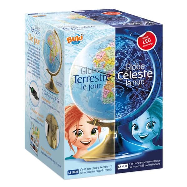 Dag- och nattglob - Pedagogiskt spel - Discovery-spel - Buki