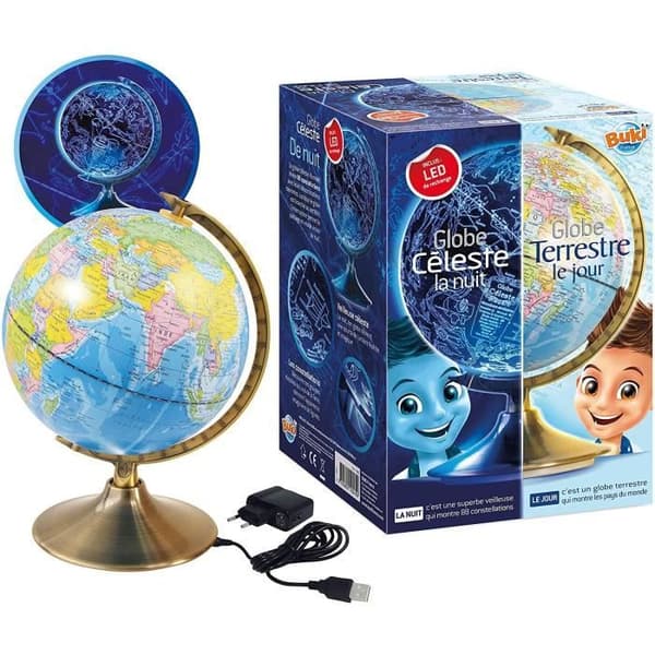 Dag- och nattglob - Pedagogiskt spel - Discovery-spel - Buki