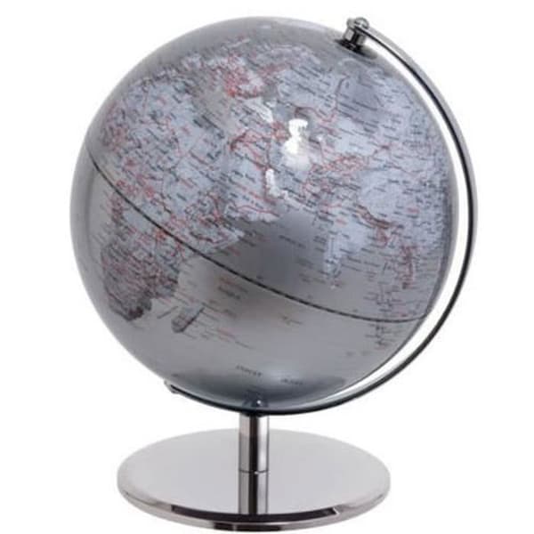 Mascagni O451, Globe, Classic, Bord, Metall, 25 cm