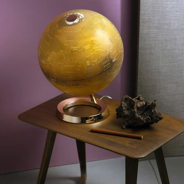Ljusglob - Verktyg - Planet Mars - Koppar - Ø30 cm - Halogen - Modern design