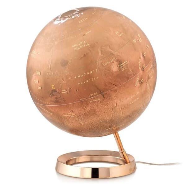 Ljusglob - Verktyg - Planet Mars - Koppar - Ø30 cm - Halogen - Modern design