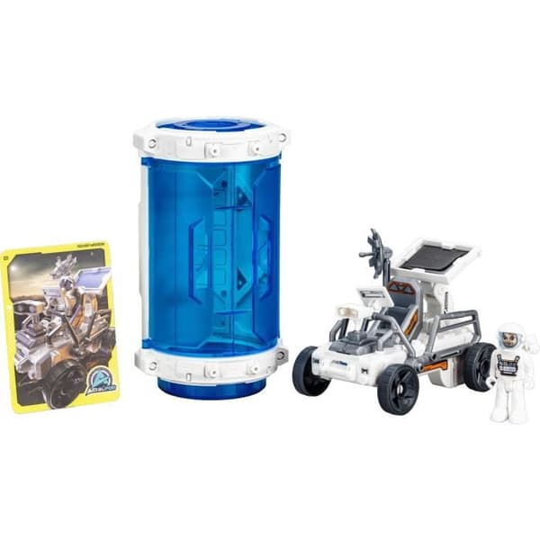 Solcellsdrivet fordon - ASTROPOD - 11 cm - Motoriserad - 20 delar att bygga