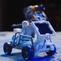 Miniatyrbild 5 av 6: Solcellsdrivet fordon - ASTROPOD - 11 cm - Motoriserad - 20 delar att bygga