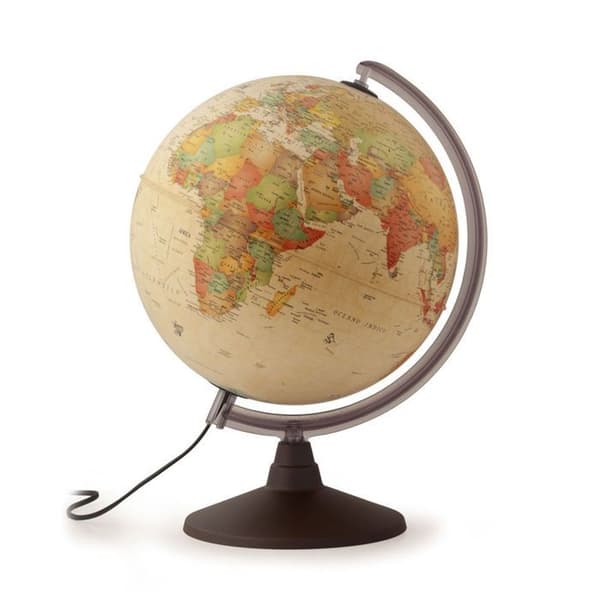Barns geografiska klot - NOVA - 036PO12051 - 30 cm - med ljus och förstoringsglas