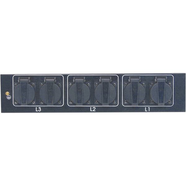 Eurolite SB-1050 19 strömfördelare 6x 2 U