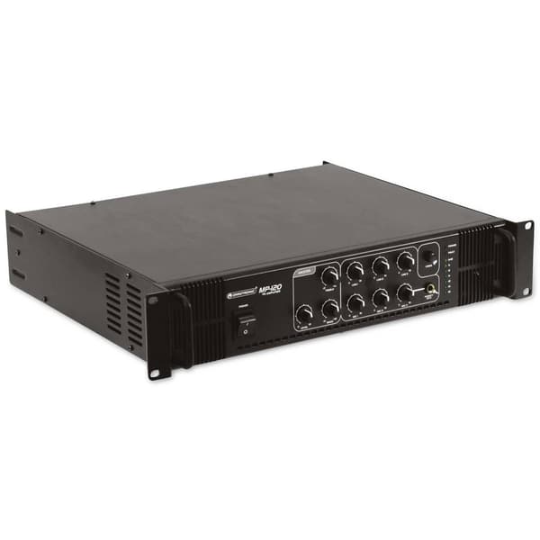 Omnitronic MP-120 ELA-förstärkare 120 W