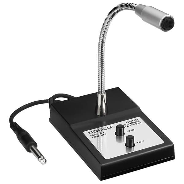 Monacor ECM-200 ELA-bordsmikrofon