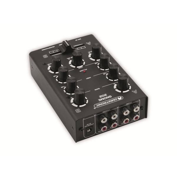 Omnitronic Gnome E-202 2 kanaler DJ Mixer