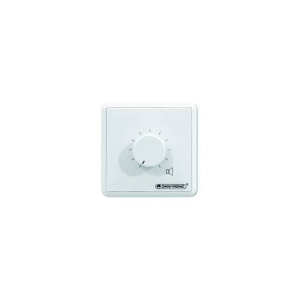 Omnitronic Inbyggnad Ljudsystem-volymreglage mono Vit