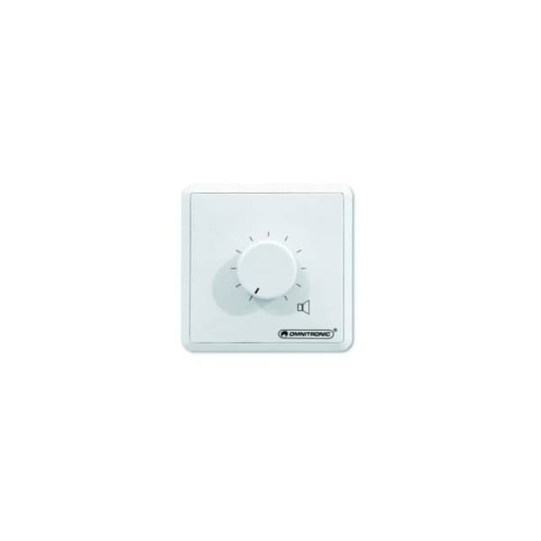 Omnitronic Inbyggnad Ljudsystem-volymreglage mono Vit