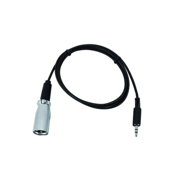 Eurolite DMX-Adapter IN DMX Adapter [1x Teleplugg 3.5 mm - 1x XLR-hankontakt] 1.00 m