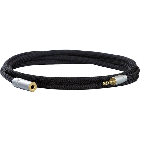 Dynavox 207379 Audio Förlängningskabel [1x Telejack 3.5 mm - 1x Teleplugg 3.5 mm] 3.00 m Svart