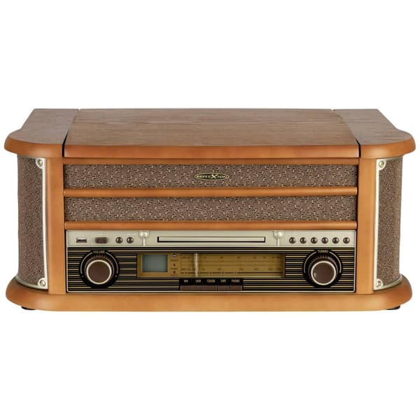 Reflexion HIF2002 Retro stereoanläggning FM, CD, Kassett, Skivspelare, USB Hölje i äkta trä, Inspelningsfunktion, inkl. Reflexion HIF2002 Retro stereoanläggning FM, CD, Kassett, Skivspelare, USB Hölje i äkta trä, Inspelningsfunktion, inkl.