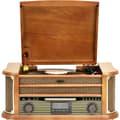 Miniatyrbild 1 av 5: Reflexion HIF2002DAB Retro stereoanläggning DAB+, FM, CD, Kassett, Skivspelare, Bluetooth, USB Hölje i äkta trä, Inspel