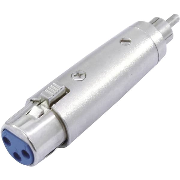Omnitronic 30226560 XLR Adapter [1x RCA-hane - 1x XLR-kontakt 3-polig]