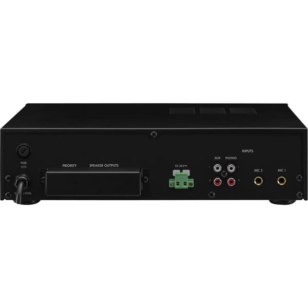 Monacor PA-704 ELA-förstärkare 70 W 4 kanaler