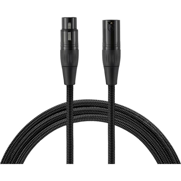 Warm Audio Premier Series XLR Anslutningskabel [1x XLR-hankontakt - 1x XLR-honkontakt] 3.00 m Svart