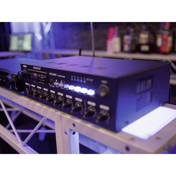 Omnitronic CPZ-120P ELA ELA-förstärkare 120 W 4 kanaler 4 zoner