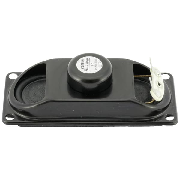 Visaton SC 3.7 ND WP - 8 Ohm 2.8 tum 7 cm Bredbandshögtalarelement 3 W 8 Ω Svart Oval