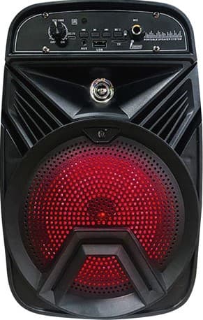 Bluetooth högtalare med LED-ljus, 32x22 cm