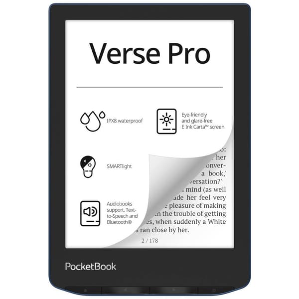 PocketBook Verse Pro Läsplatta 15.2 cm (6 tum) Blå