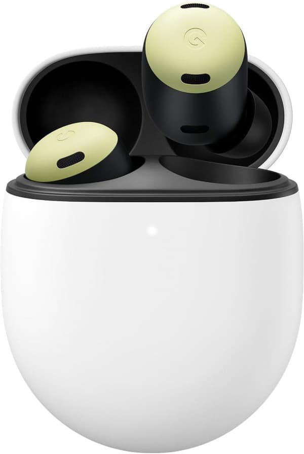 Google wireless earbuds Pixel Buds Pro, lemongrass
