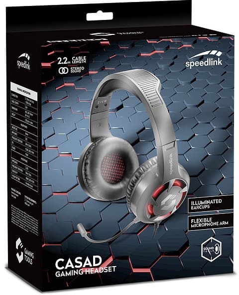 Speedlink headset Casad (SL-860008-BK)