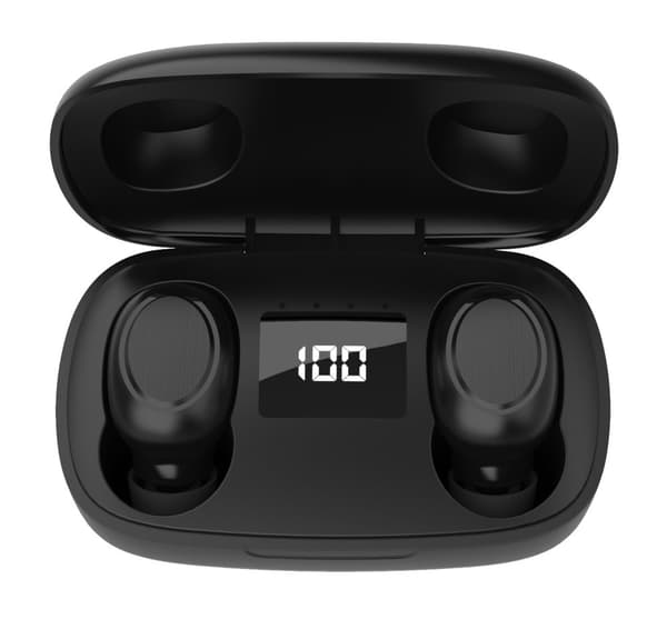 Platinet wireless headset Mist, black (PM1020B)