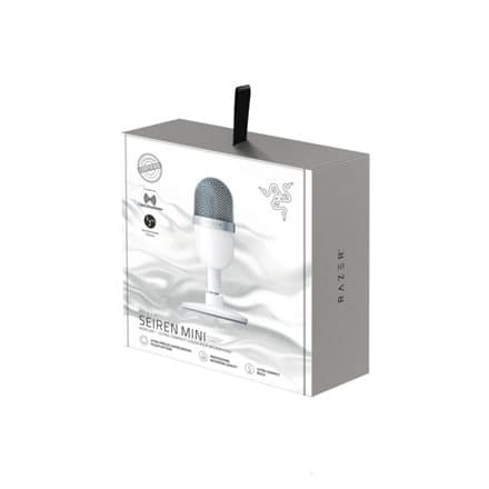 Razer mikrofon Seiren Mini, valge