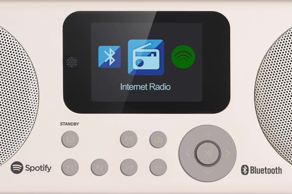 Blaupunkt IR10BT radio Internet Grey, Wood