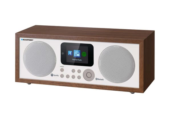 Blaupunkt IR10BT radio Internet Grey, Wood
