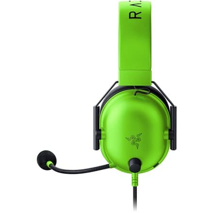 Razer BlackShark V2 X - Green, 12 Hz – 28 KHz Frequency Response, 32 Ω (1 kHz) Impedance, Razer TriForce Driver, Breathable memory foam, Advanced pass