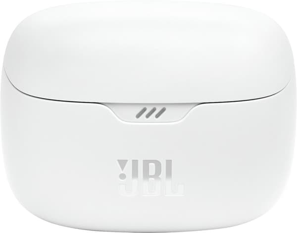 JBL wireless earbuds Tune Beam, white